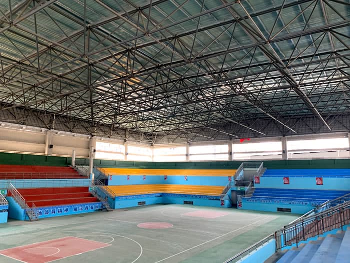仪征富川体育馆网架